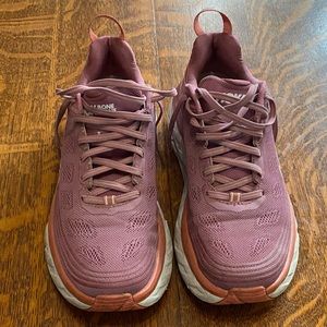 Hoka bondi 6 running shoes size 8